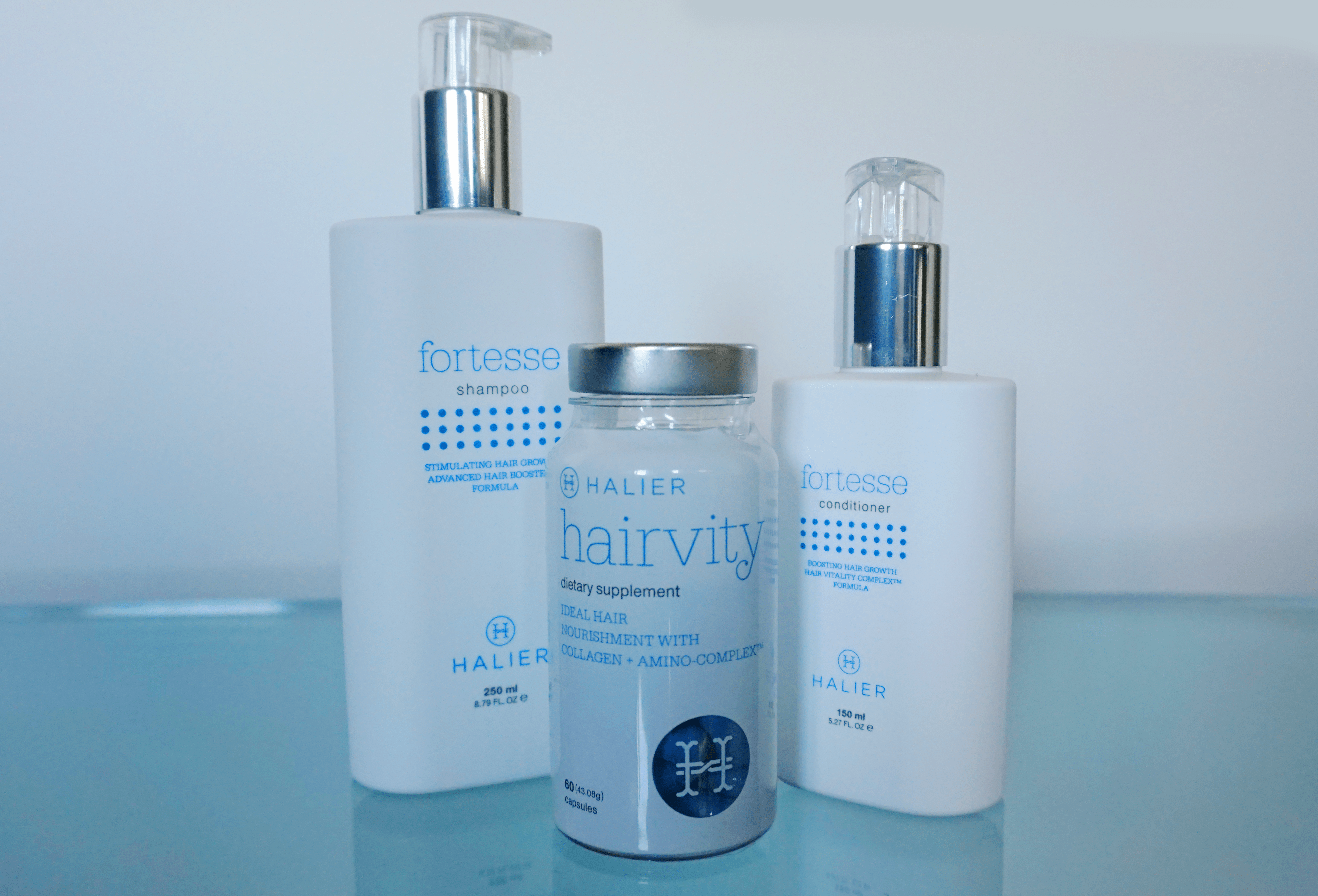 Recensione Halier: shampoo e balsamo Fortesse ed integratore Hairvity