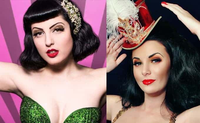 Trucco burlesque: makeup occhi, labbra ed acconciature